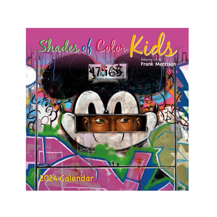 Shades of Color Kids 2024 African American Wall Calendar