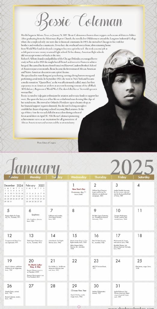 2025 Black History Calendar