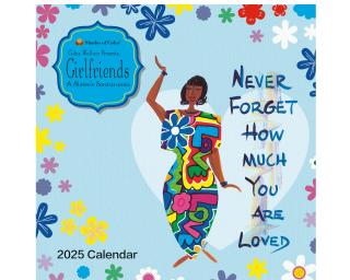 Girlfriends 2025 African American Wall Calendar