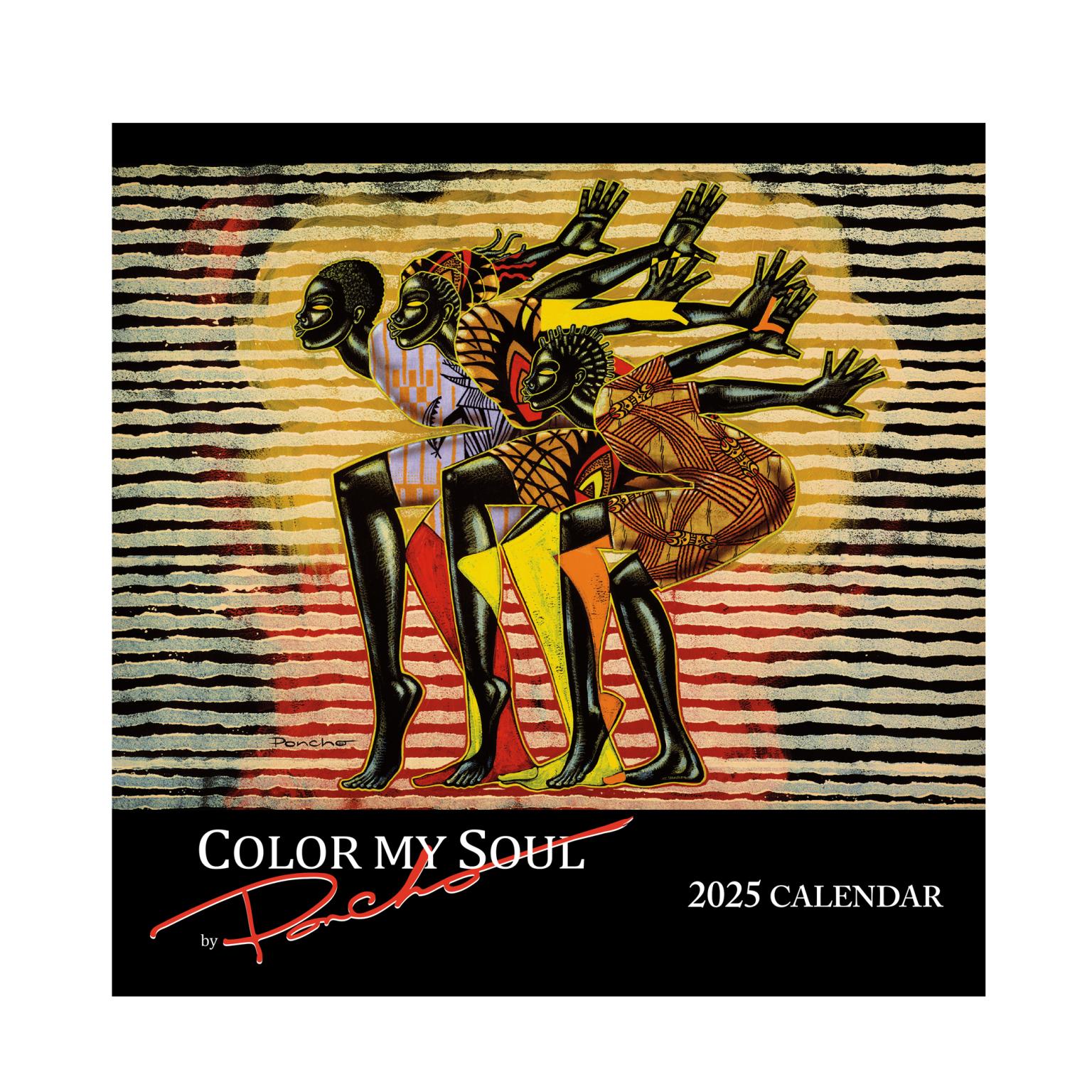 2025 African American Wall Calendars by Shades of Color