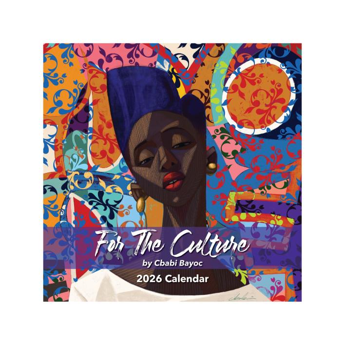 26CA_web For The Culture 2026 Wall Calendar