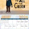 26CH_1 All The Potential To All The Children 2026 Wall Calendar