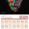 26FM_3 2026 African American Wall Calendar