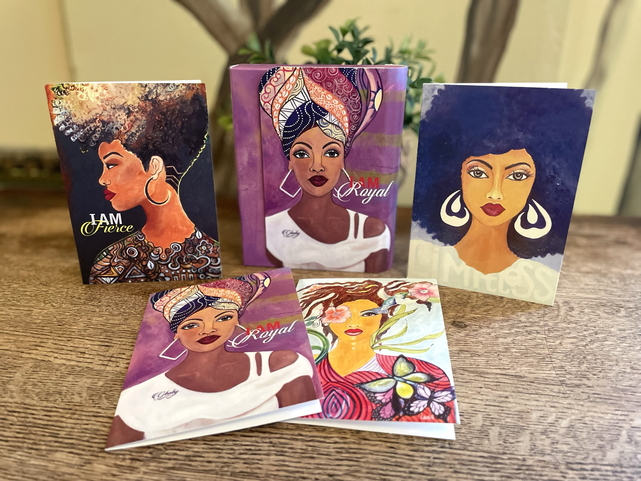 Assorted Note Cards (GBaby) - Shades of Color