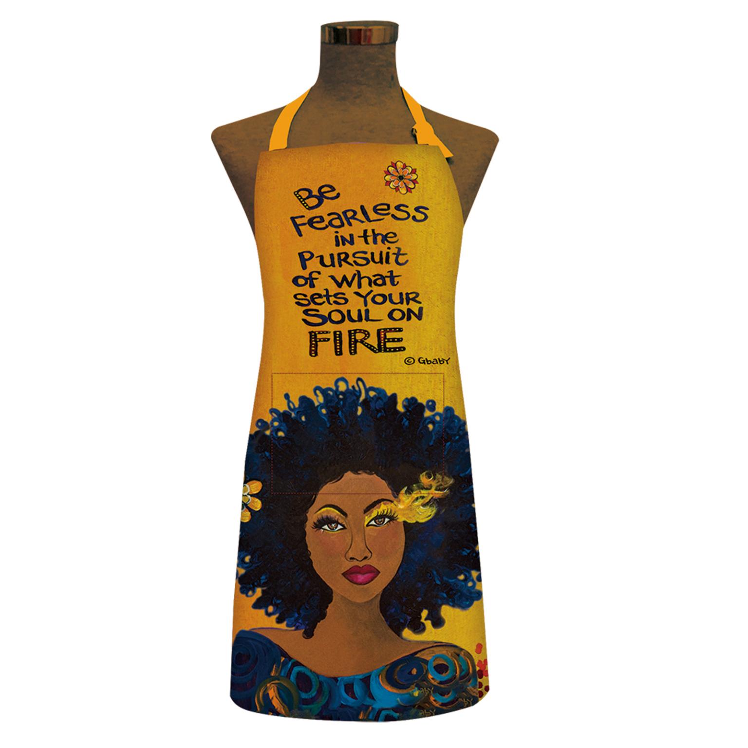 African American Aprons Shades of Color