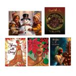 Boxed Kwanzaa Card Assortment ASX193