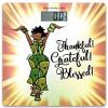 BS200 Thankful. Grateful, Blessed Digital Body Scale