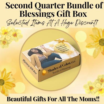 African American Mystery Black Gift Box