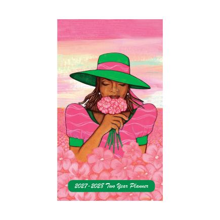Sister Vibes Pink 2027 - 2028 Two Year Planner