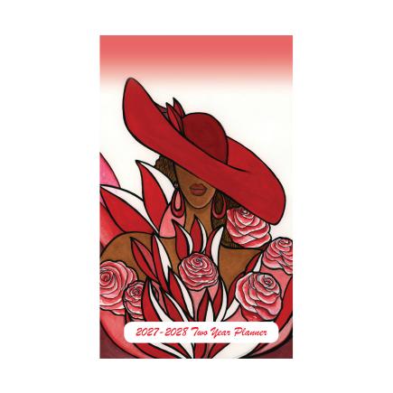 Sister Vibes Red 2027 - 2028 Two Year Planner