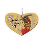 Living My Blessed Life Car Air Freshener