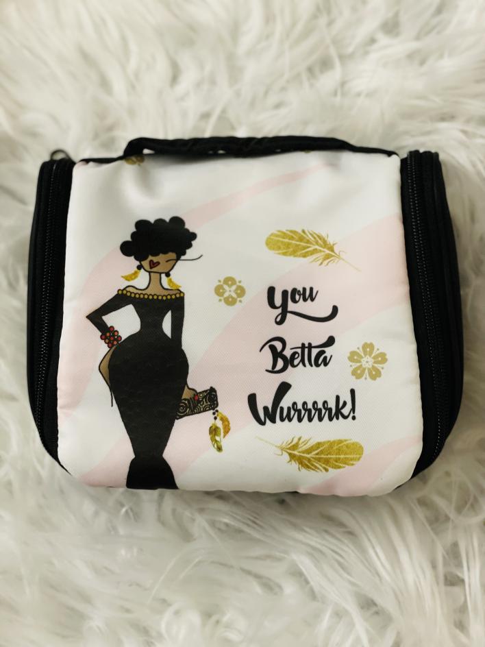 COR206_ (4) You Betta Wurrk! Cosmetic Organizer