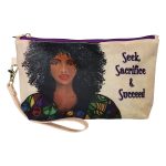 Seek, Sacrifice and Succeed Cosmetic Pouch
