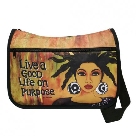 Live A Good Life On Purpose Crossbody Bag