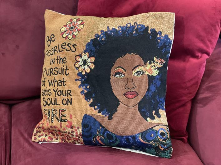 Soul on Fire Cushion Cover