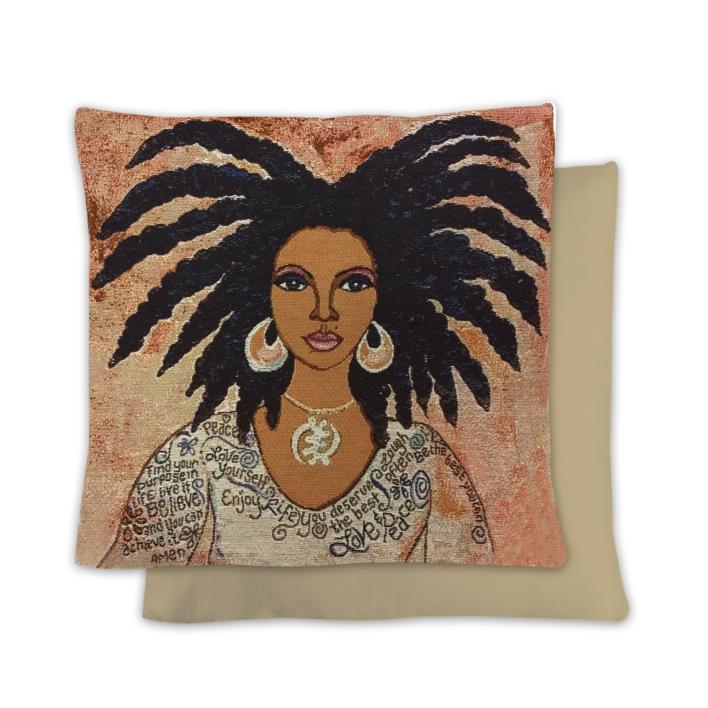 CU172 Nubian Queen Cushion Cover