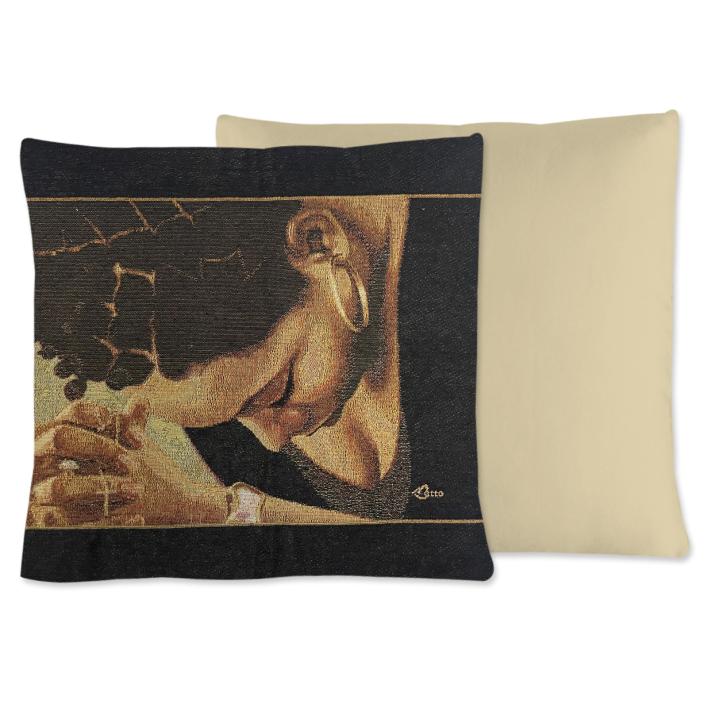 CU187 Time Well Spent Woven Cushion Cover