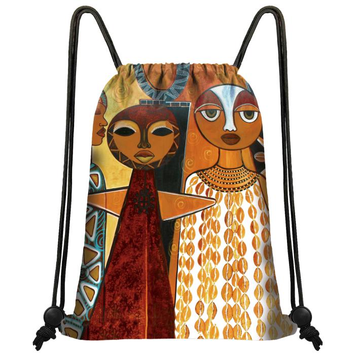DSB220 Windows 2 Africa Drawstring Backpack
