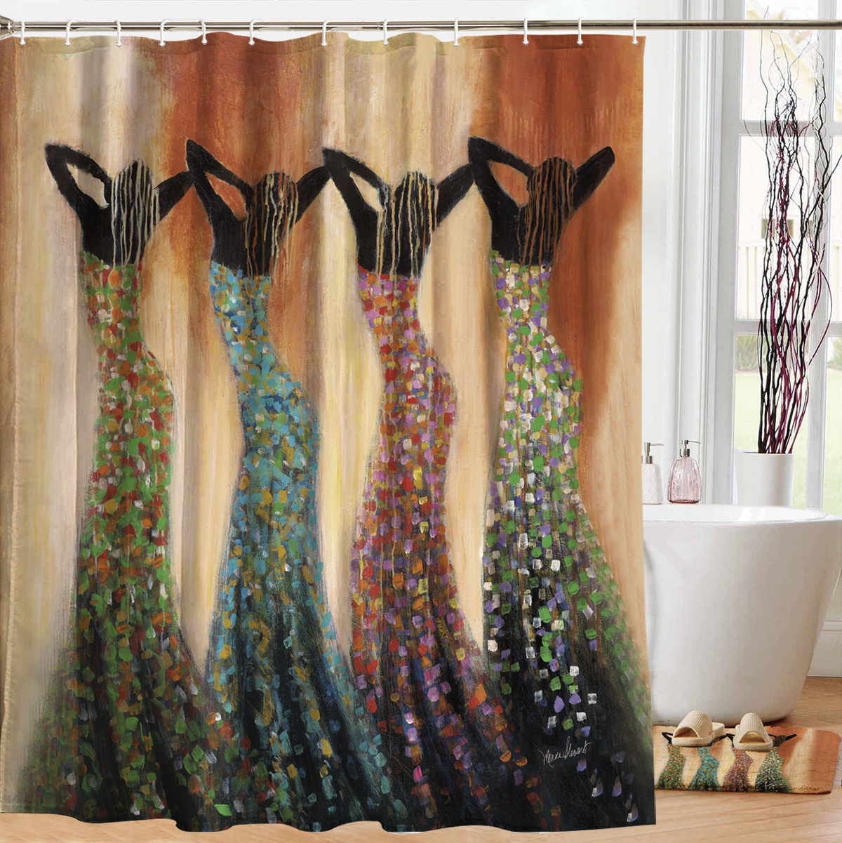 designer shower curtains uk