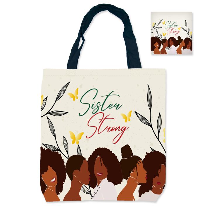 FSB269 Sister Strong Foldable Canvas Shopping Bags