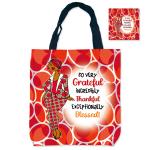 So Very Grateful Foldable Canvas Shopping Bags