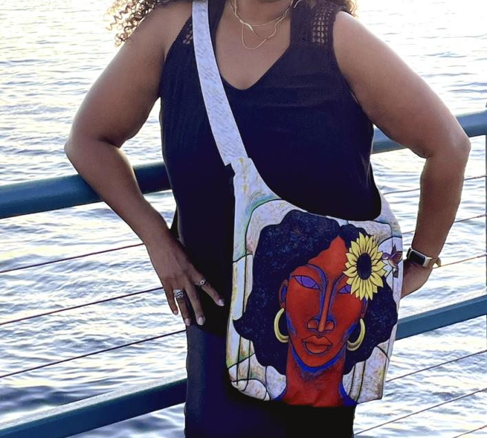 Sunflower Hippe Bag