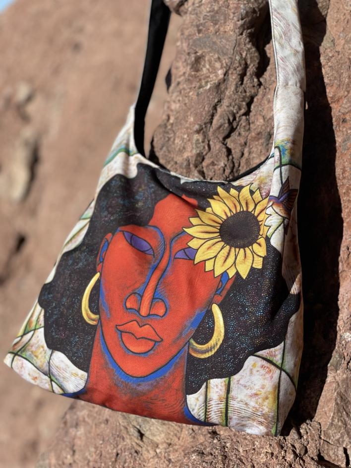 Sunflower Hippe Bag