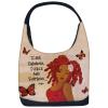 HOB229 I Am Fabulous, Fierce and Fearless Hobo Bag
