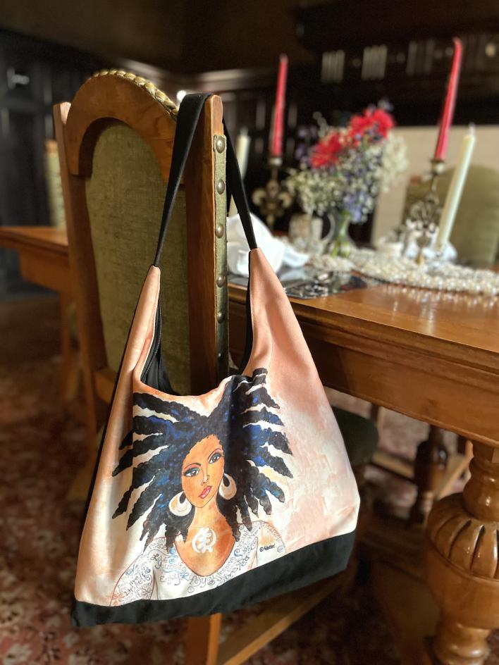 HOB231_1 (9) Nubian Queen Hobo Bag