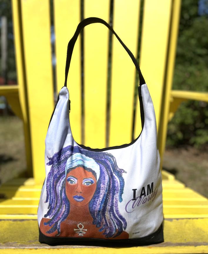 I Am Worthy Hobo Bag