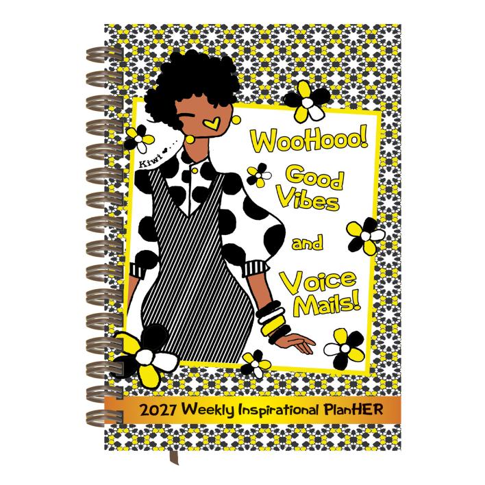 IP63_1 2027 Good Vibes & Voice Mails Weekly Inspirational Planner