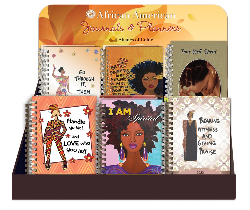 Journal Display Shades of Color