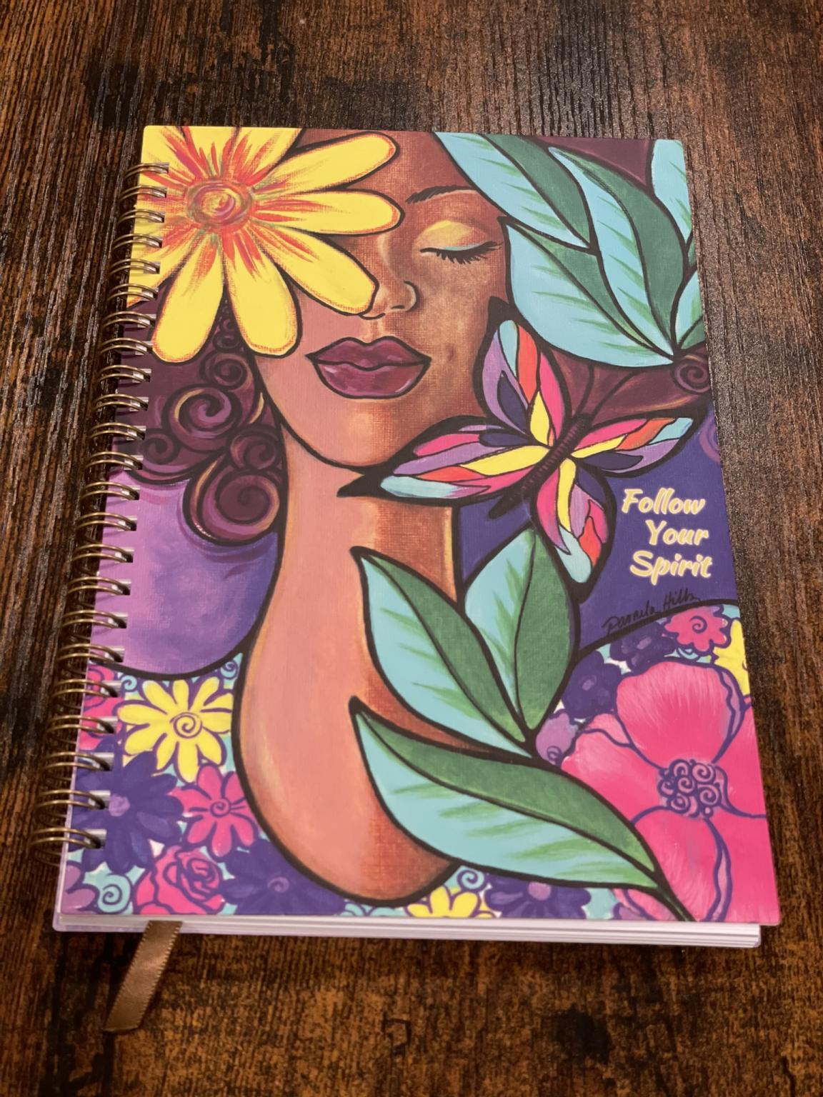 Garden Spirit Wire-O Journal | African American - Shades of Color