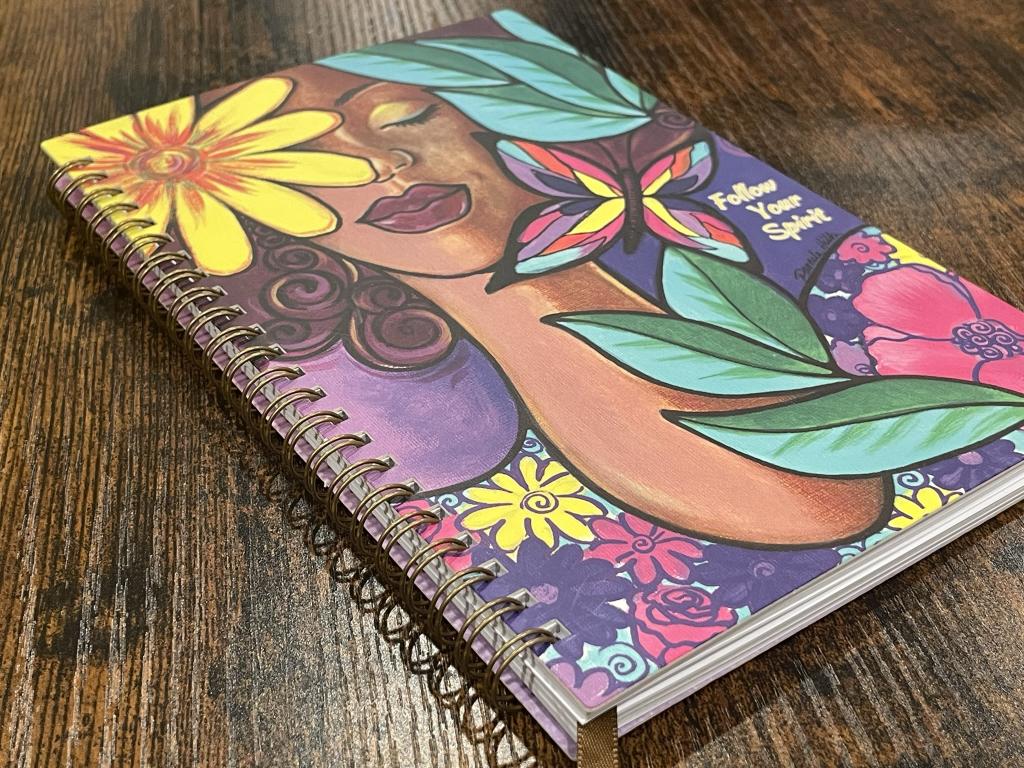 Garden Spirit Wire-O Journal | African American - Shades of Color