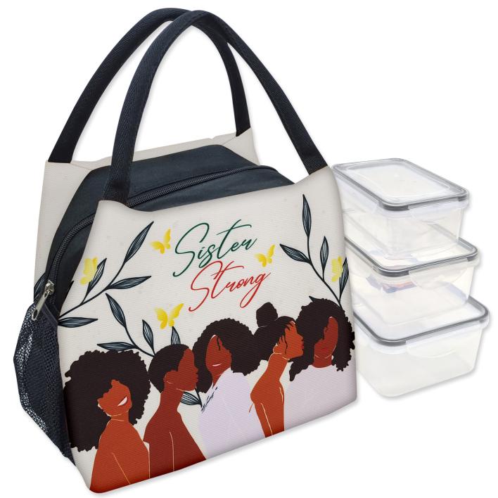 LBS279 Sister Strong Lunch Bag Set with Box Containers