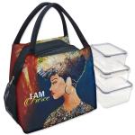 I Am Fierce Lunch Bag Set with Box Containers