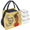 LBS288 Living My Blessed Life Lunch Bag Set with Box Containers