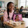 Live Life In Color Lunch Bag Set