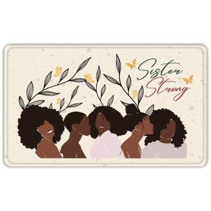 Sister Strong Memory Foam Bath Mat
