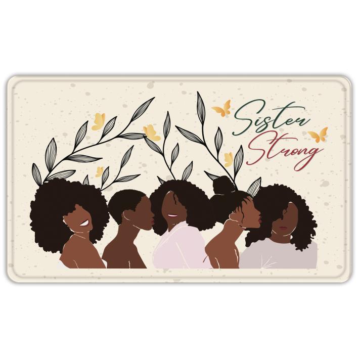 Sister Strong Memory Foam Bath Mat