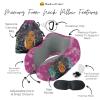 Memory Foam Neck Pillows - African American Art