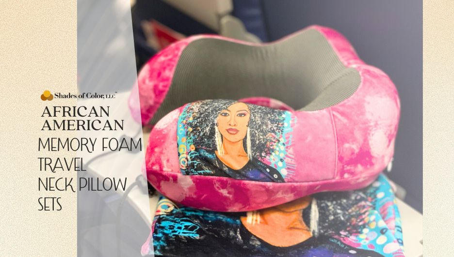 African American Neck Pillow