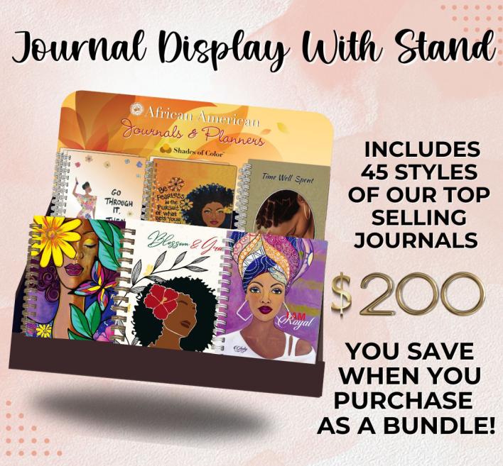 New African American Spring Products - 16 African American Journal Display