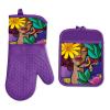 OPS259 Garden Spirit Oven Mitt and Potholder Set
