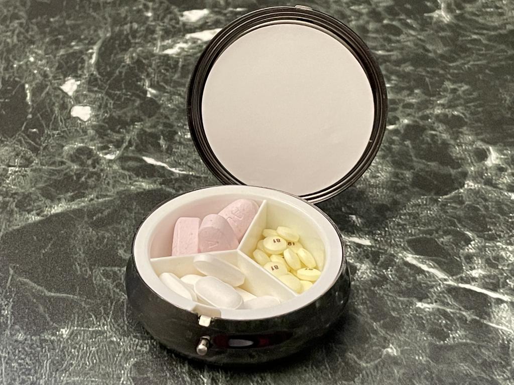 Sister Sunday Pill Box Case African American Gifts Accessories