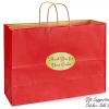 Red Bag Large with Sticker