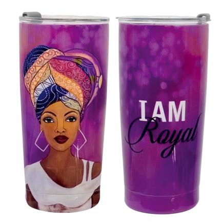 I Am Royal Stainless Steel Travel Tumblers