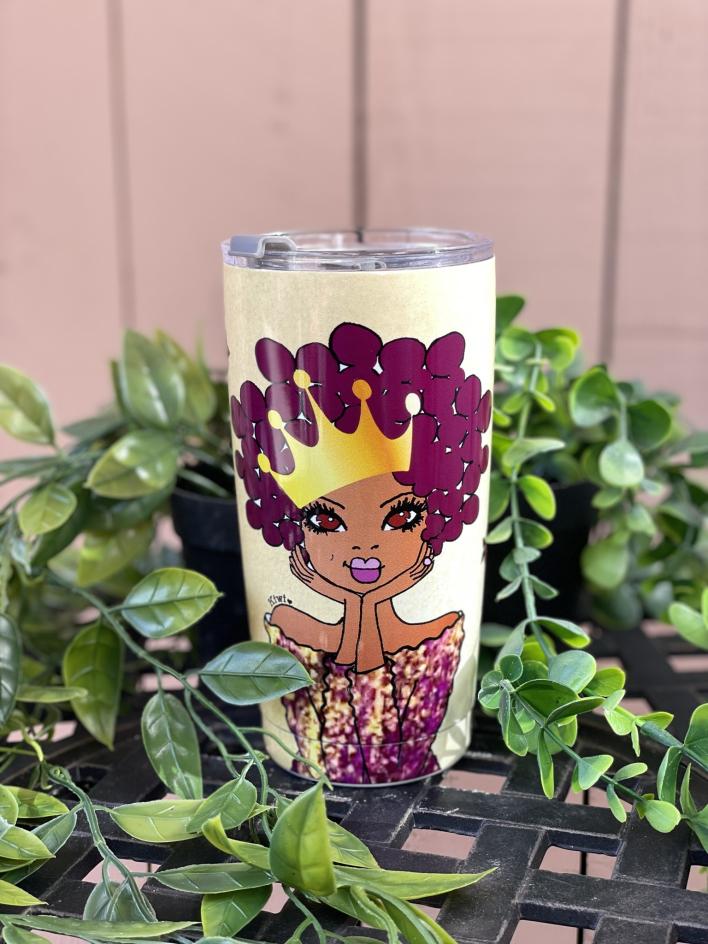 STT_Stainless Steel Tumblers (120) Coffee Queen Stainless Steel Travel Tumblers