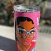 STT_Stainless Steel Tumblers (18) Live Life In Color Stainless Steel Travel Tumblers