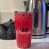STT_Stainless Steel Tumblers (99) I Am Powerful Stainless Steel Travel Tumblers